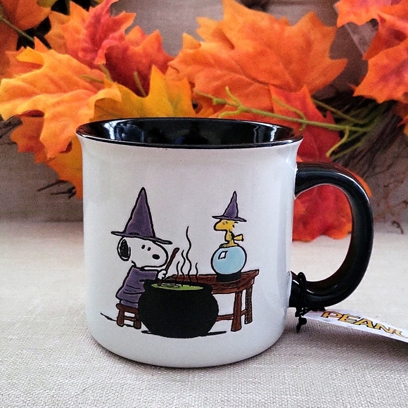 Peanuts Other - LAST CHANCE Peanuts Halloween Mug  Snoopy  Woodstock Witches Brew  New with tags